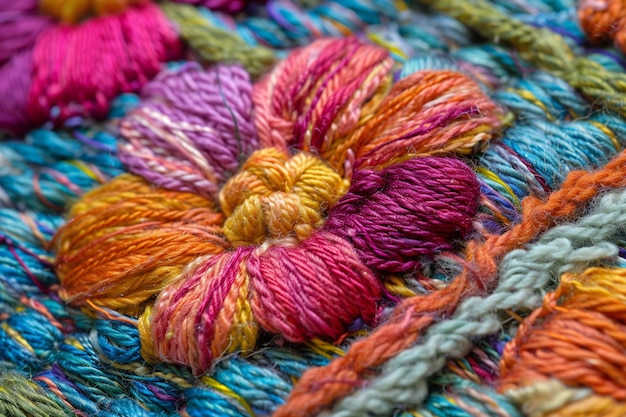 Przykładowy haft z motywem ludowym